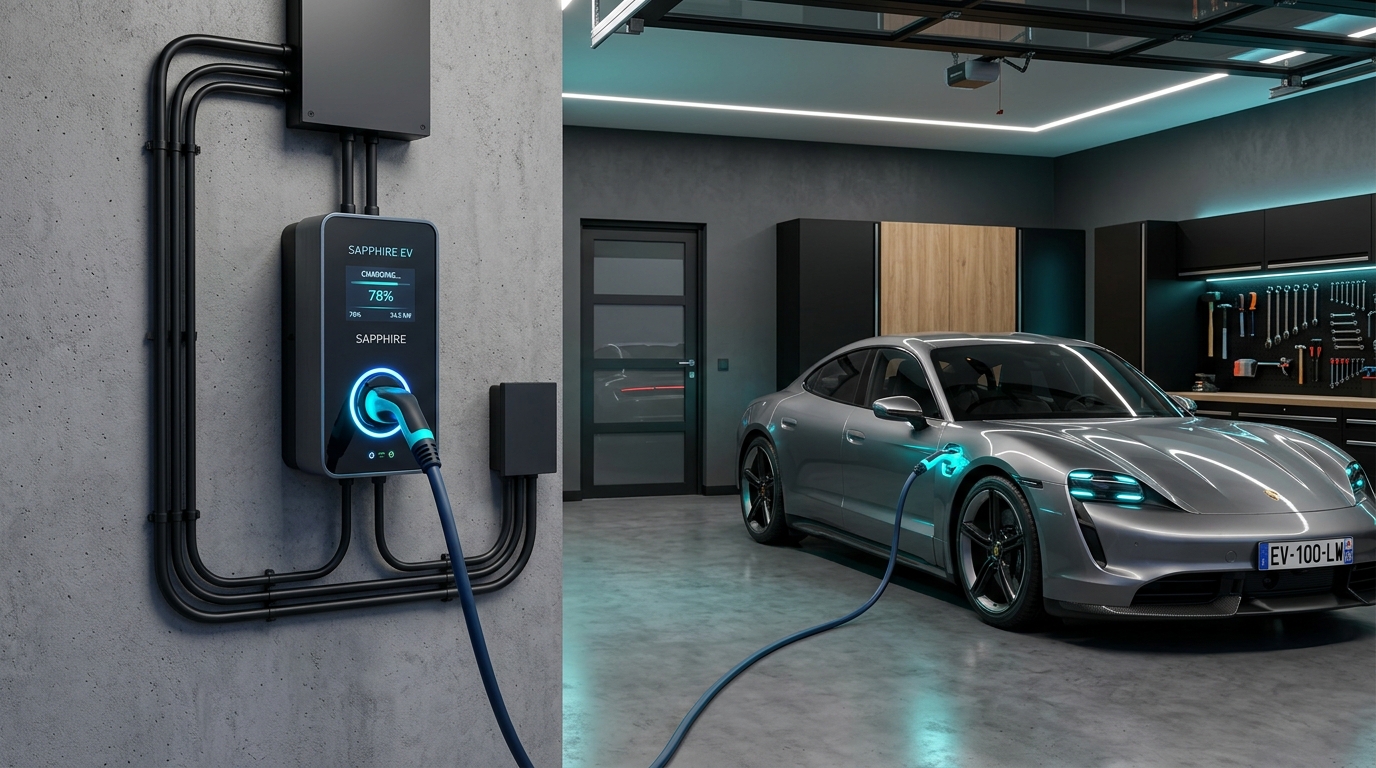 Montaż stacji ładowania samochodów elektrycznych Wallbox